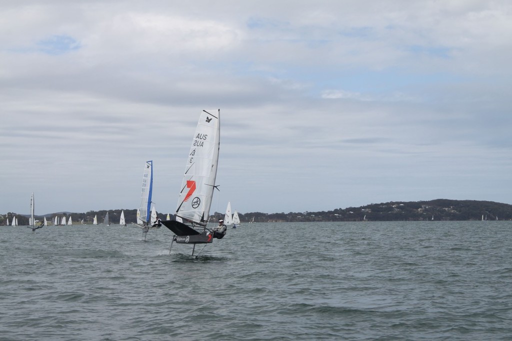 Scott Babbage - Moth - Zhik Single Handed Regatta © John Boyd